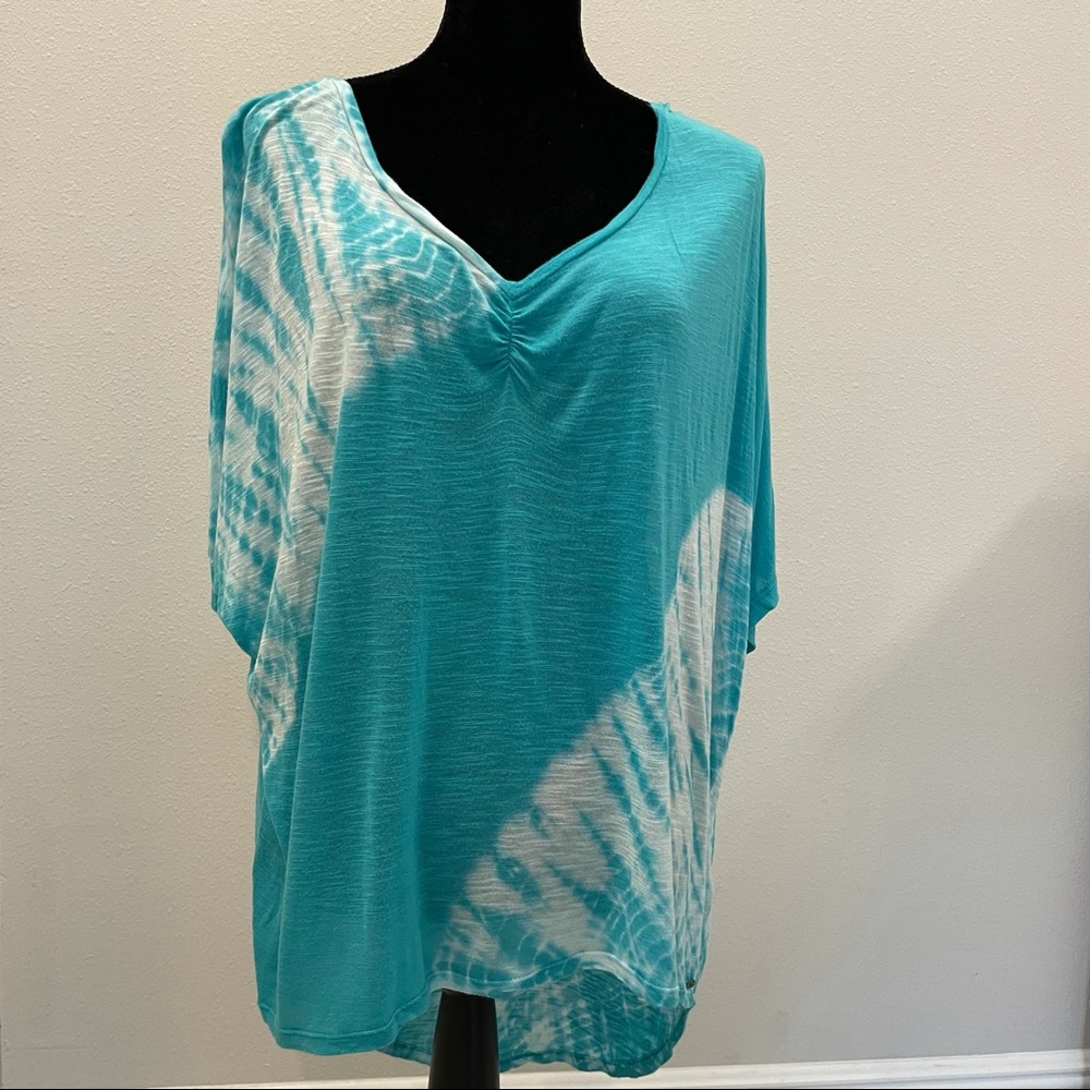 GUESS Tie Dye Short Sleeve Top